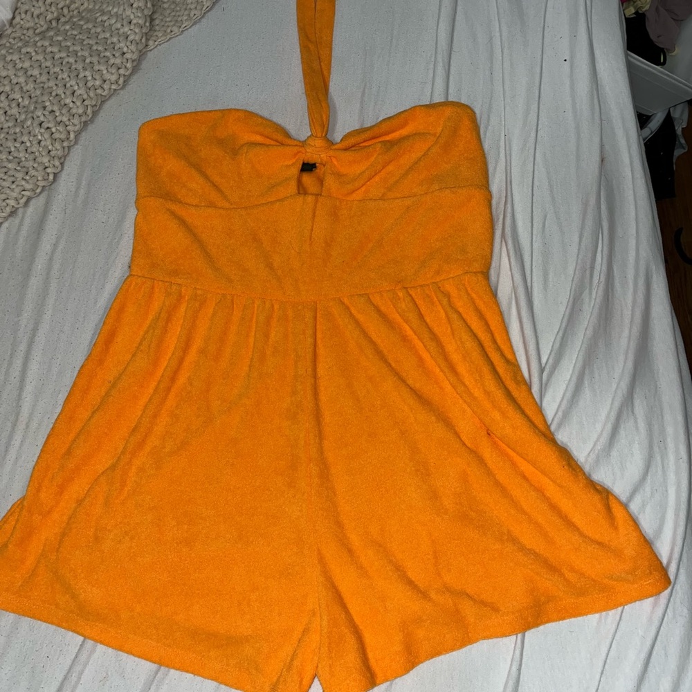 WILD FABLE WOMENS TOWEL TERRY ROMPER